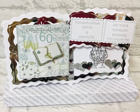 Beautiful 60th Diamond Wedding Anniversary by Anita Henery