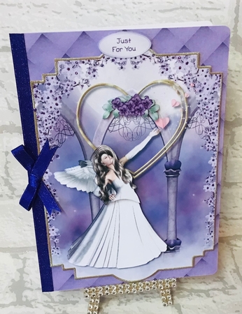 Fantasy Heaven Card Topper 1 by Anita Henery