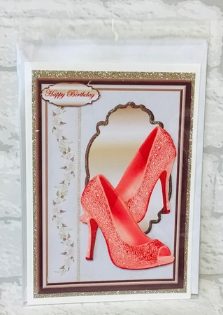 Pink Prom Shoes by Anita Henery