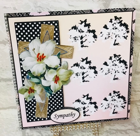 Cross and Lillies by Anita Henery