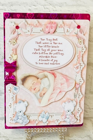 Beautiful New Baby Girl by Anita Henery
