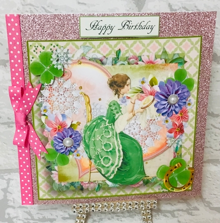 St.patricks Day Quick Topper Insert and Verse by Anita Henery