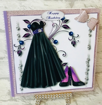 Midnight Magic Card Topper 2 by Anita Henery