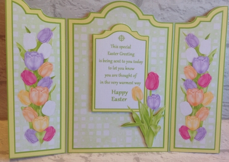 Gate Fold Tulips - Easter by Anita Henery