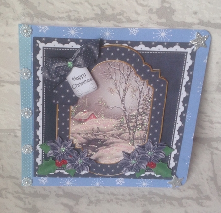 Winter Walk Happy Christmas 6in Christmas Step by Step by Anita Henery