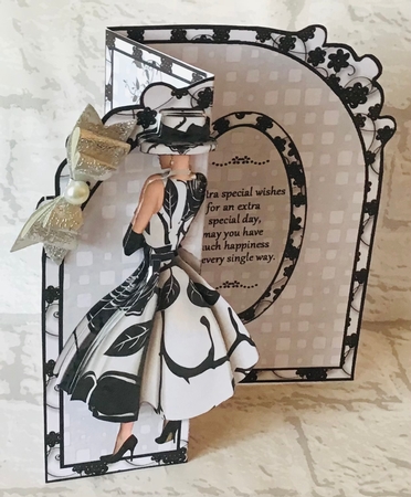 Fbp Gladrags-on B&w by Anita Henery