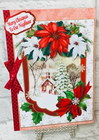 Vintage Christmas with Choice of Two Scenes Mini Kit by Anita Henery