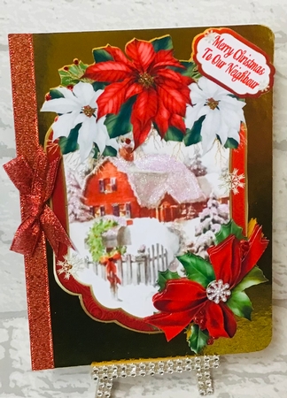 Vintage Christmas with Choice of Two Scenes Mini Kit by Anita Henery