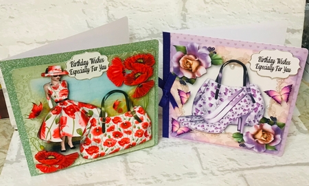 Handbags & Gladrags 8x8 Bumper Kit by Anita Henery