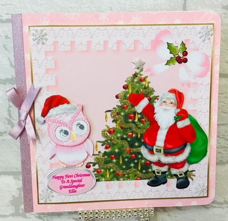 Baby Girls First Christmas by Anita Henery