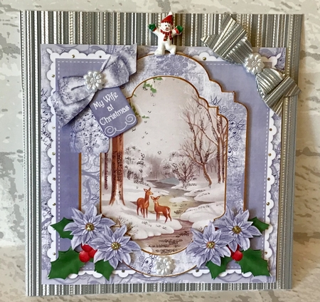 Snow Deer Wife at Christmas 6in Christmas Step by Step by Anita Henery