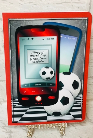 Bumperkit 8 Male Cards by Anita Henery