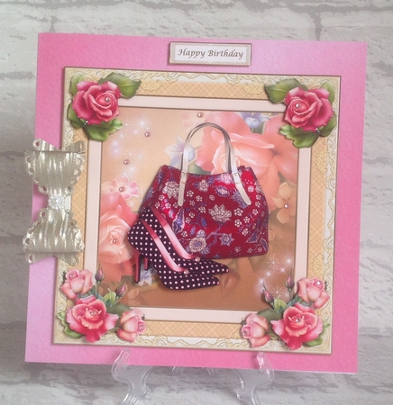 Girls Love To Shop Topper by Anita Henery