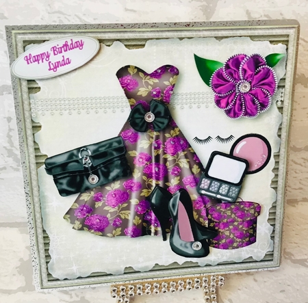 Dance the Night Away Card Topper 2 by Anita Henery