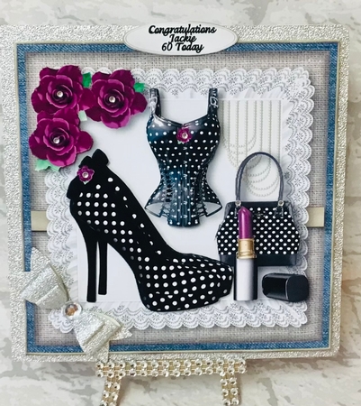 Mystical Serenade Card Topper  by Anita Henery