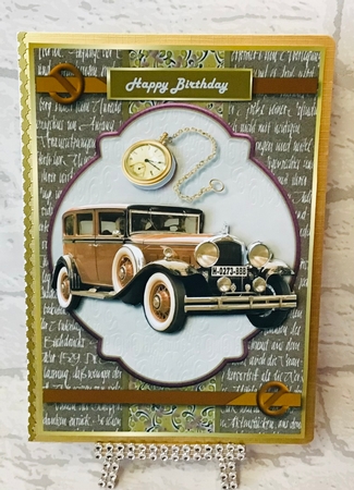 Male card Nostalgia by Anita Henery