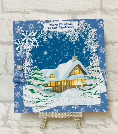 Christmas Is For Family 8x8 2 by Anita Henery