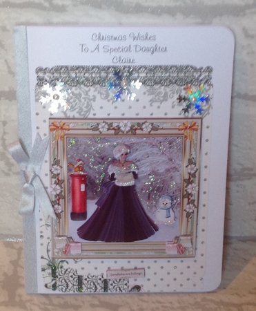 Snowflakes are Falling Topper by Anita Henery