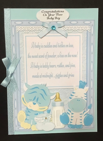 Baby Boy Verse With Baby Toys  by Anita Henery