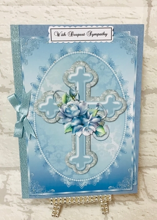 Floral Cross 3 by Anita Henery