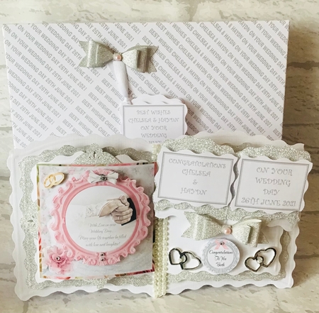 WEDDING DAY ROSES BACKED by Anita Henery
