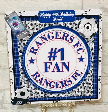 RANGERS FC by Anita Henery