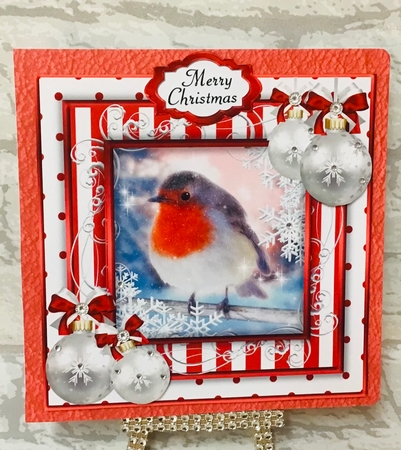 Walking in a Winter Wonderland 4 - A Christmas Robin by Anita Henery