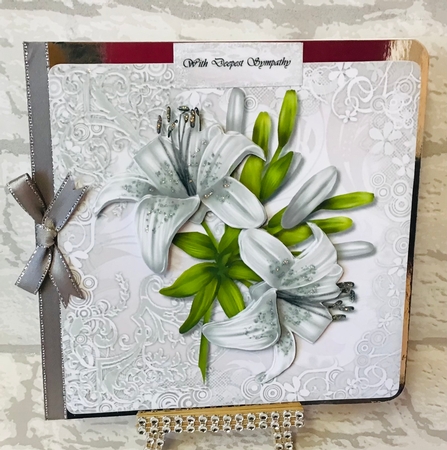 Sympathy Lilies by Anita Henery
