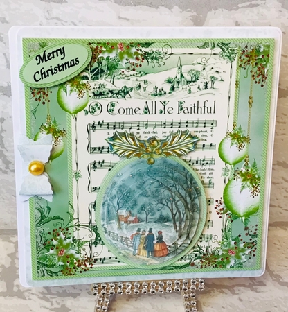 O Come All Ye Faithfull Mini Kit by Anita Henery