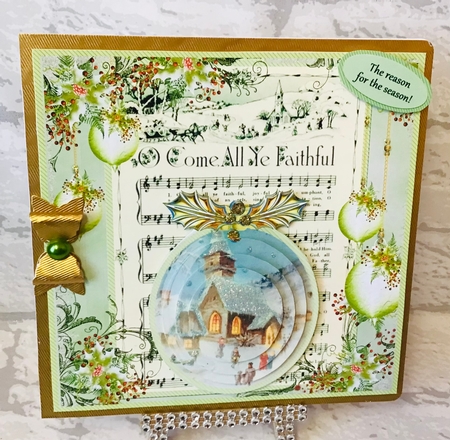 O Come All Ye Faithfull Mini Kit by Anita Henery