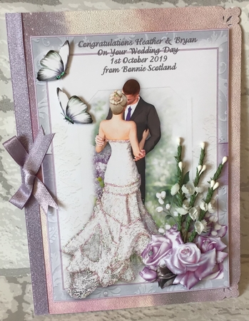 A5 The Bride And Groom by Anita Henery