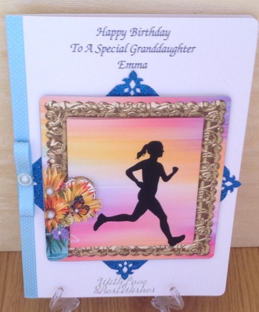 RAINBOW RUNNING AT DAWN MULTIPLE SENTIMENTS by Anita Henery