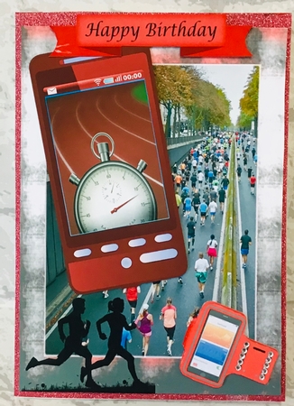 Running Phone by Anita Henery