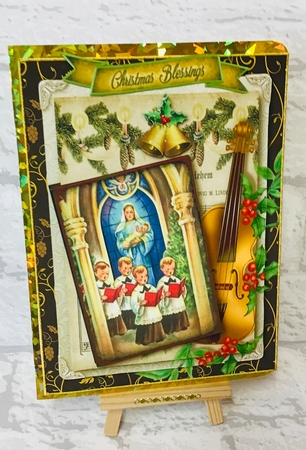 The Christmas Choirboys 6x8 Mini Kit  4 by Anita Henery