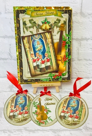 The Christmas Choirboys 6x8 Mini Kit  4 by Anita Henery