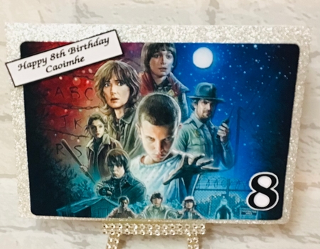 Stranger Things A5 Quick Card by Anita Henery