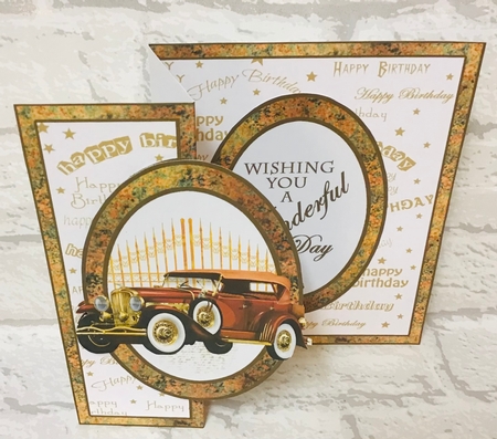 FB Old Car (birthday) by Anita Henery