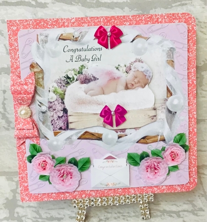 NEW BABY GIRL BASKET FULL OF BABY by Anita Henery