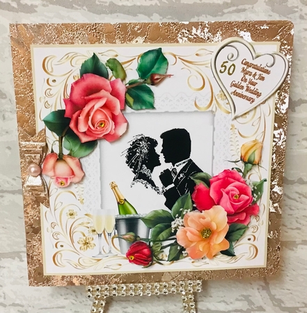 Golden Wedding joy 2 mini kit by Anita Henery