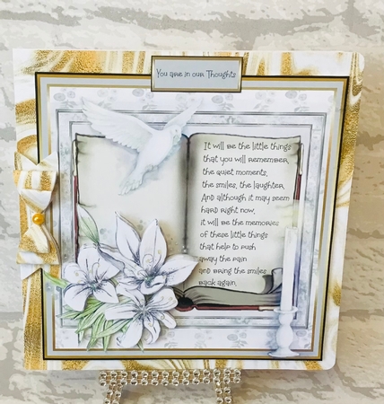 Lily and dove by Anita Henery