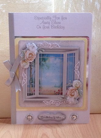 Beautiful Summers Day Through the Window  by Anita Henery