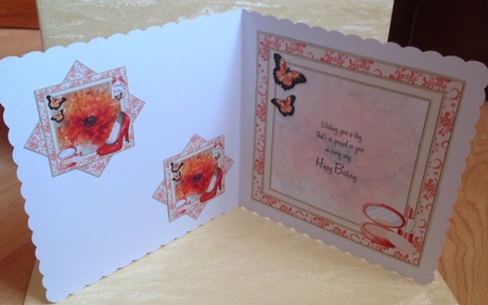Summer Poppy Birthday Mini Kit by Anita Henery