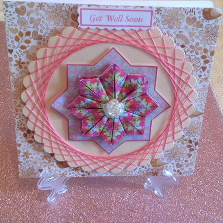 Photoflowers Teabag Topper and Accessories Sheet - fuchsia pink by Anita Henery