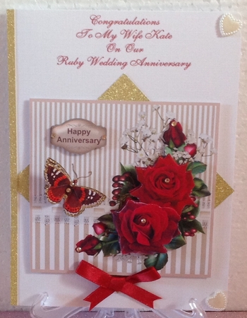 Red Roses by Anita Henery
