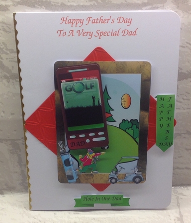 Fathers Day Golf Phone  by Anita Henery