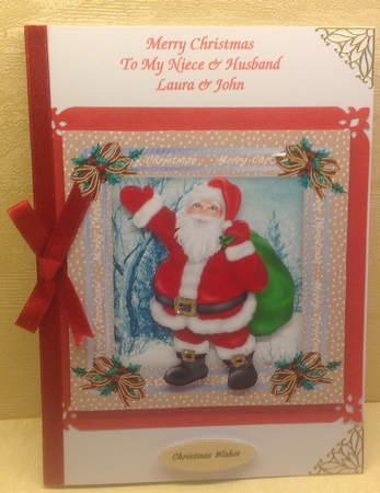 Santa and his Sack  by Anita Henery