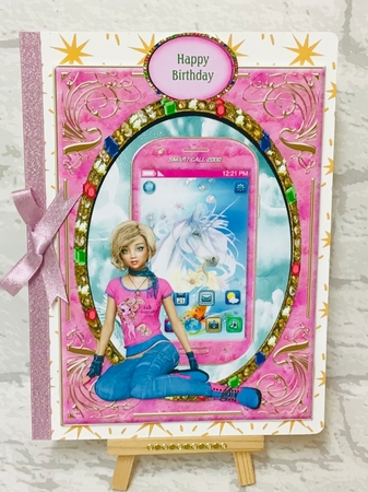 Unicorn Cellphone mini kit by Anita Henery