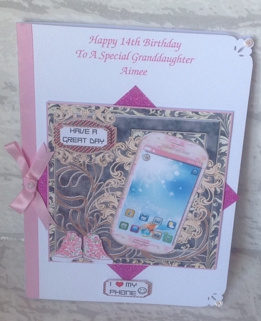 I LOVE MY PHONE PINK by Anita Henery
