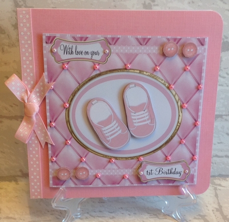 PINK BIRTHDAY SHOES by Anita Henery