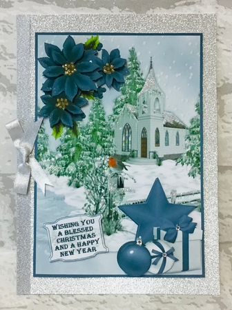 A Christmas scene by Anita Henery